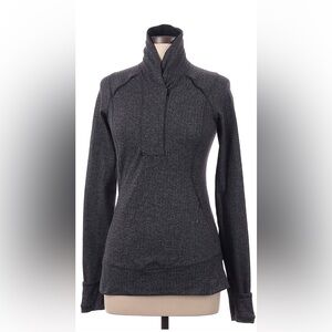 Lululemon Athletica Gray Sweatshirt with Funnel Neck